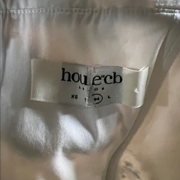 House of CB Blue Fabrizia White Bluebell Print Corset Mini Dress Sz M NWOT - Picture 7 of 7